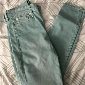 Light teal GAP denim